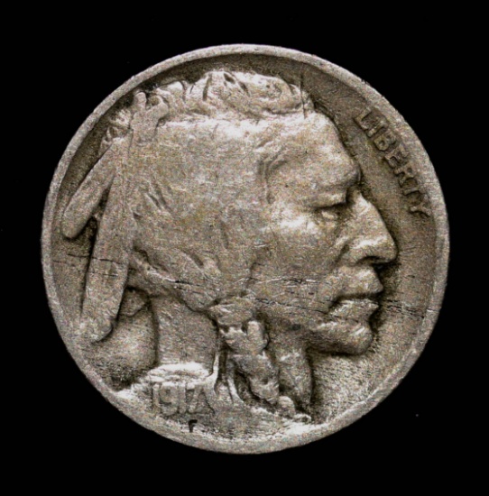 1917 D BUFFALO NICKEL COIN