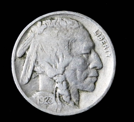 1923 BUFFALO HEAD NICKEL COIN