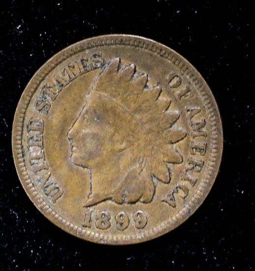 1899 INDIAN HEAD CENT PENNY COIN