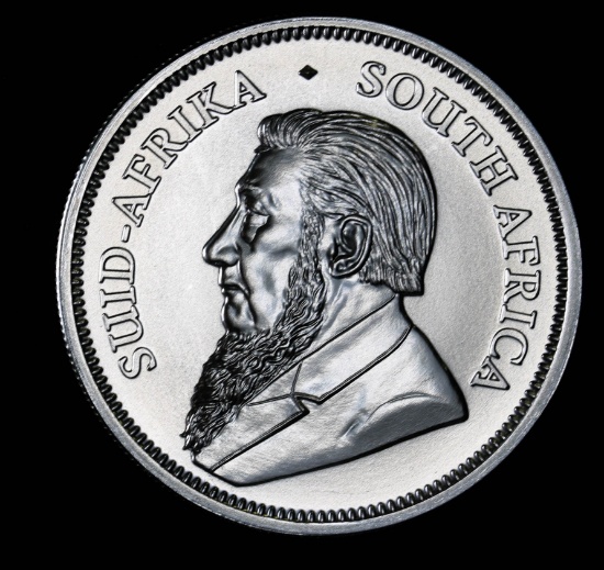 2018 1oz SOUTH AFRICAN SILVER KRUGERRAND .999 SILVER ROUND