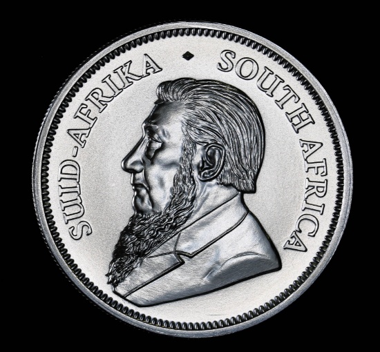 2018 1oz SOUTH AFRICAN SILVER KRUGERRAND .999 SILVER ROUND