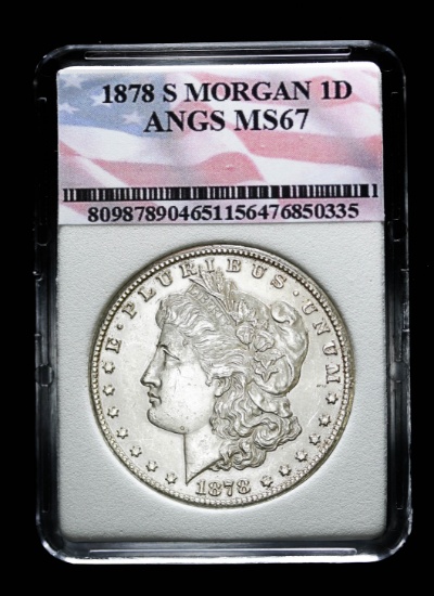 1878 S SILVER MORGAN DOLLAR COIN GRADE GEM MS BU UNC MS++++ COIN!!!!