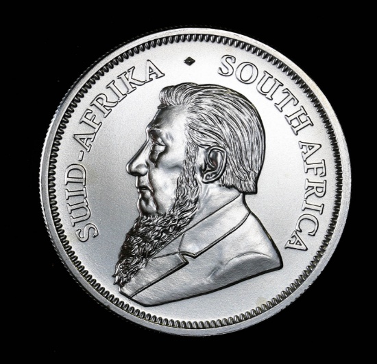 2018 1oz SOUTH AFRICAN SILVER KRUGERRAND .999 SILVER ROUND