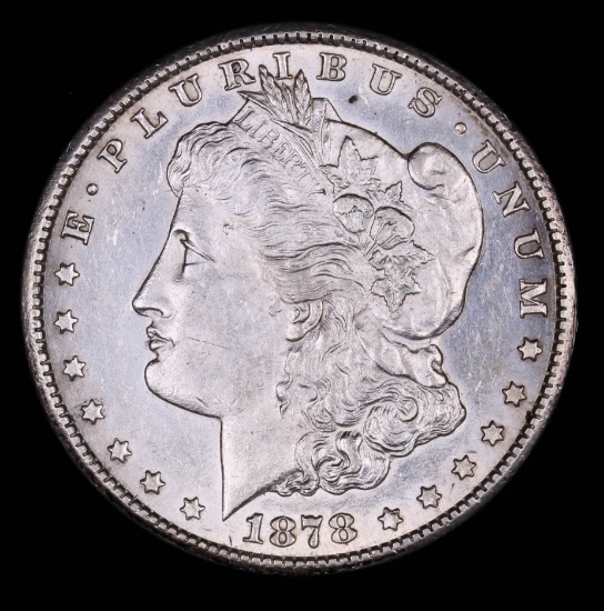 1878 CC MORGAN SILVER DOLLAR COIN GEM BU UNC MS++++