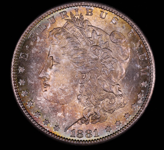 1881 S MORGAN SILVER DOLLAR COIN GEM BU UNC MS++++