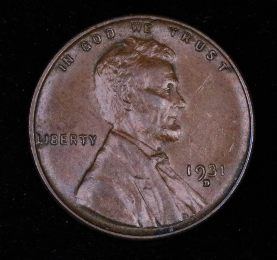 1931 D WHEAT LINCOLN CENT NICE HIGH GRADE!!