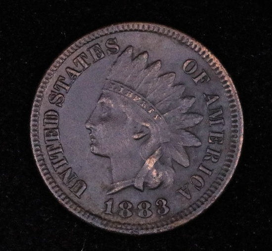 1883 INDIAN HEAD CENT PENNY COIN NICE HIGH GRADE!!