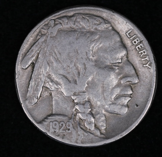 1929 S BUFFALO HEAD NICKEL COIN