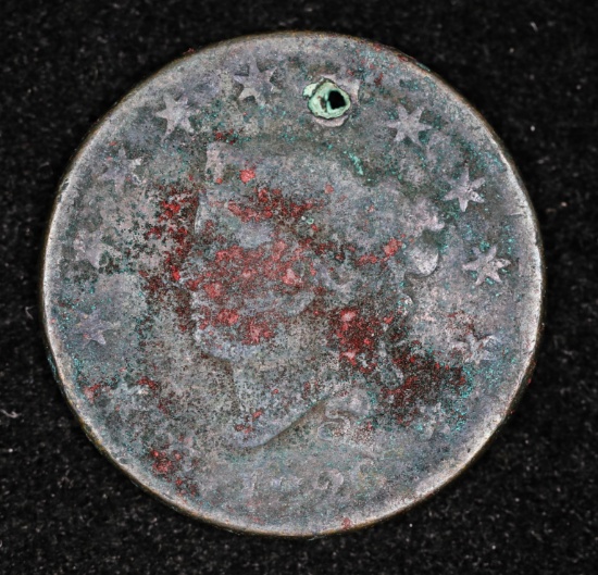 1826 US LARGE CENT COPPER COIN