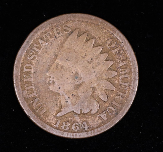 1864 INDIAN HEAD CENT PENNY COIN