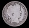 1898 BARBER SILVER QUARTER DOLLAR COIN