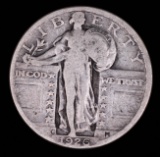 1926 D STANDING LIBERTY QUARTER DOLLAR COIN