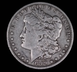 1889 O MORGAN SILVER DOLLAR COIN