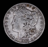 1889 O MORGAN SILVER DOLLAR COIN