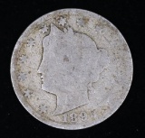1895 LIBERTY V NICKEL COIN