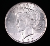 1922 S PEACE SILVER DOLLAR COIN GEM BU UNC MS++