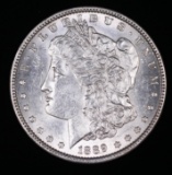 1889 MORGAN SILVER DOLLAR COIN GEM BU UNC MS+++