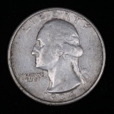 1934 D WASHINGTON SILVER QUARTER DOLLAR COIN