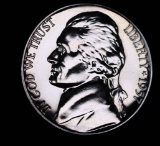1957 PROOF JEFFERSON NICKEL COIN