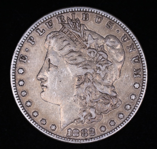 1882 MORGAN SILVER DOLLAR COIN