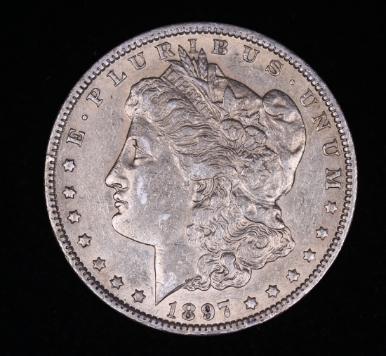 1897 O MORGAN SILVER DOLLAR COIN