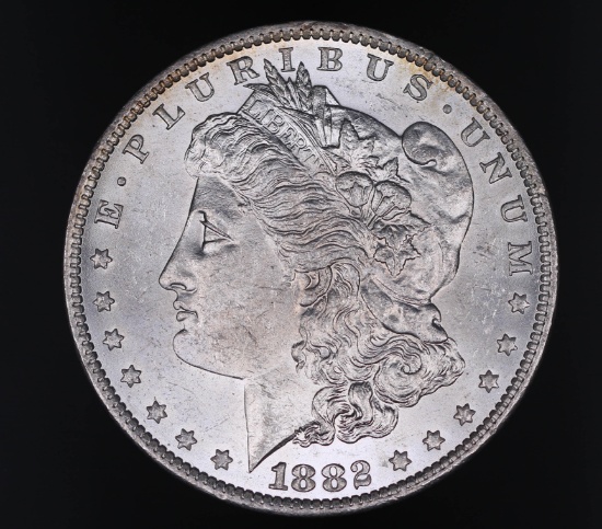 1882 O MORGAN SILVER DOLLAR COIN GEM BU UNC MS+++