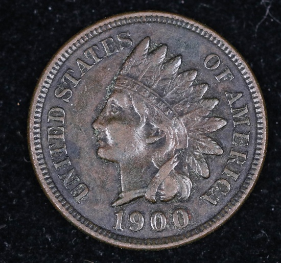 1900 INDIAN HEAD CENT PENNY COIN