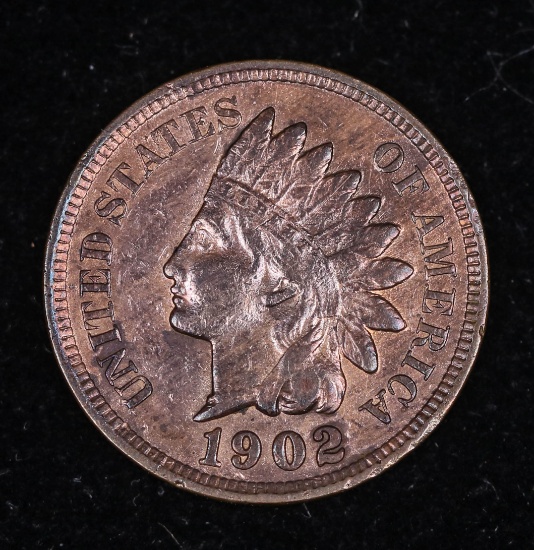 1902 INDIAN HEAD CENT PENNY COIN