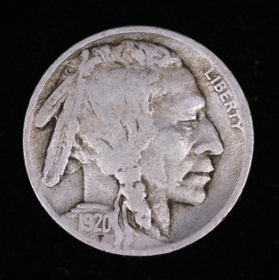 1920 S BUFFALO HEAD NICKEL COIN