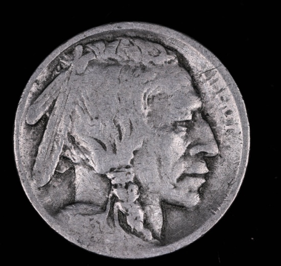 1913 S TYPE 1 BUFFALO HEAD NICKEL COIN