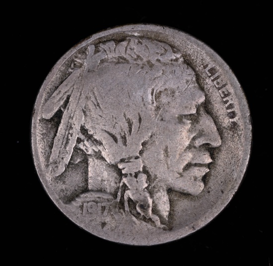 1917 S BUFFALO HEAD NICKEL COIN
