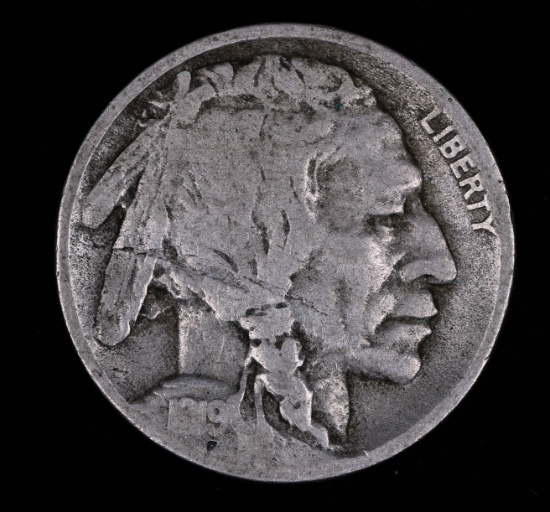 1919 D BUFFALO HEAD NICKEL COIN