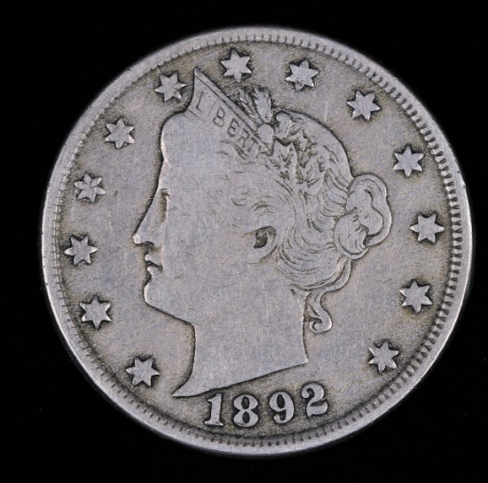 1892 SHIELD NICKEL US COIN