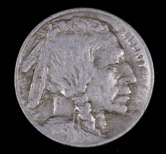 1913 TYPE 1 BUFFALO HEAD NICKEL COIN