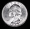 1954 D WASHINGTON SILVER QUARTER DOLLAR COIN GEM BU UNC MS+++