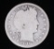 1908 BARBER SILVER QUARTER DOLLAR COIN