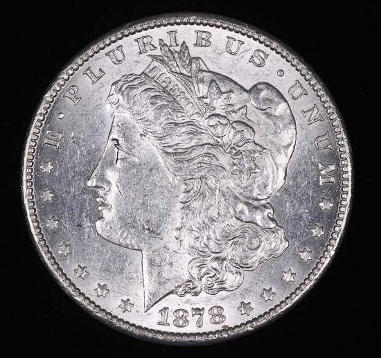 1878 S MORGAN SILVER DOLLAR COIN GEM BU UNC MS+++