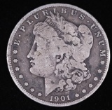 1901 S MORGAN SILVER DOLLAR COIN