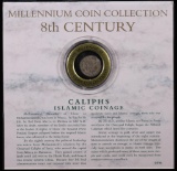 FRANKLIN MINT, MILLENIUM COIN COLLECTION 8TH CENTURY CALIPHS ISLAMIC COINAGE