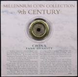 FRANKLIN MINT, MILLENIUM COIN COLLECTION 9TH CENTURY CHINA TANG DYNASTY