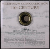 FRANKLIN MINT, MILLENNIUM COIN COLLECTION 11TH CENTURY INDIA GHAZNAVID DYNASTY