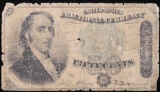 1874 50 CENTS UNITED STATES FRACTIONAL NOTE