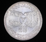 1963 AUSTRIA 50 SCHILLINGS 600 JAHRE SILVER COIN