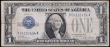 1928 A $1 SILVER CERTIFICATE FUNNY BACK BLUE SEAL NOTE