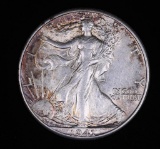 1941 WALKING LIBERTY SILVER HALF DOLLAR COIN