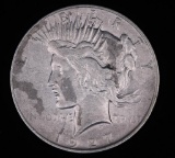 1927 D PEACE SILVER DOLLAR COIN