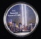 2002 .999 FINE SILVER AMERICAN EAGLE COIN **9/11 MEMORIAL TOWERS OF LIGHT**