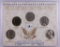 U.S. HISTORIC COINS COLLECTION, UNITED STATES NICKEL 5 COIN SET