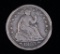1853 ARROWS SEATED LIBERTY SILVER HALF DIME COIN