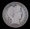 1906 D BARBER SILVER HALF DOLLAR COIN